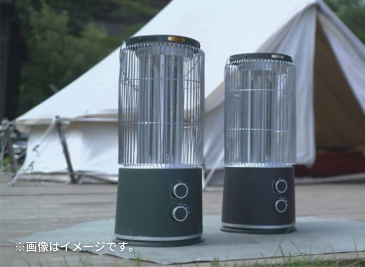 インターセントラル アウトドア用遠赤外線ヒーター ストゥーファ 使用イメージ