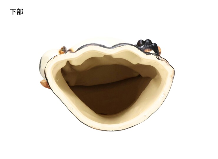 陶里 信楽焼 表札狸20号 TH096-05 下部イメージ