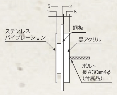 丸三タカギ 高岡銅器 プレートタイプ 断面図