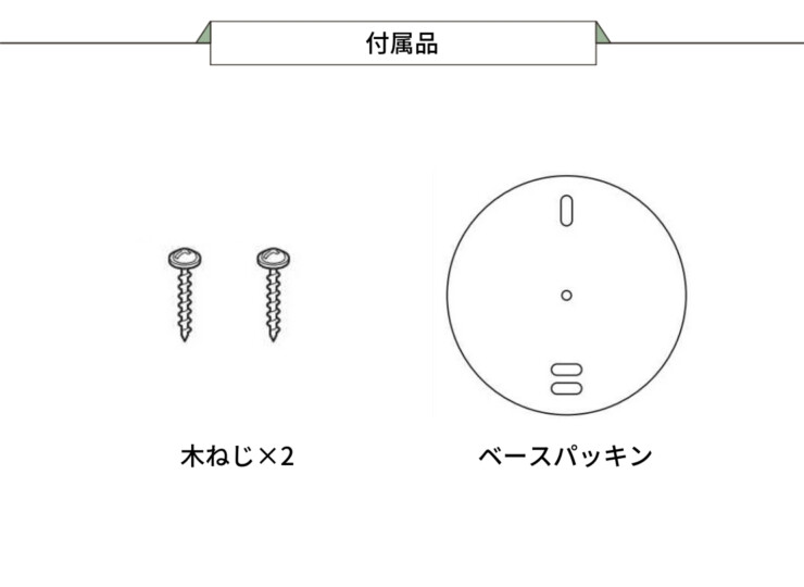 ユニソン 100V照明 ポージィウォールライト UNOG 254 770LC1 付属品
