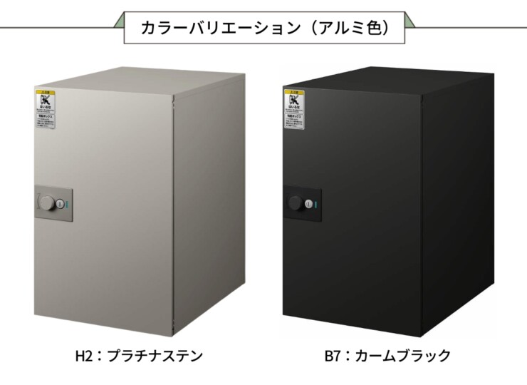 YKKAP ルシアス 宅配ボックス4型 壁埋込納まり 取付部品（壁埋込型用）セット UPB4 カラーバリエーション アルミ色