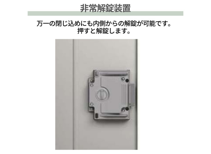 YKKAP ルシアス 宅配ボックス4型 壁埋込納まり 取付部品（壁埋込型用）セット UPB4 非常解除装置