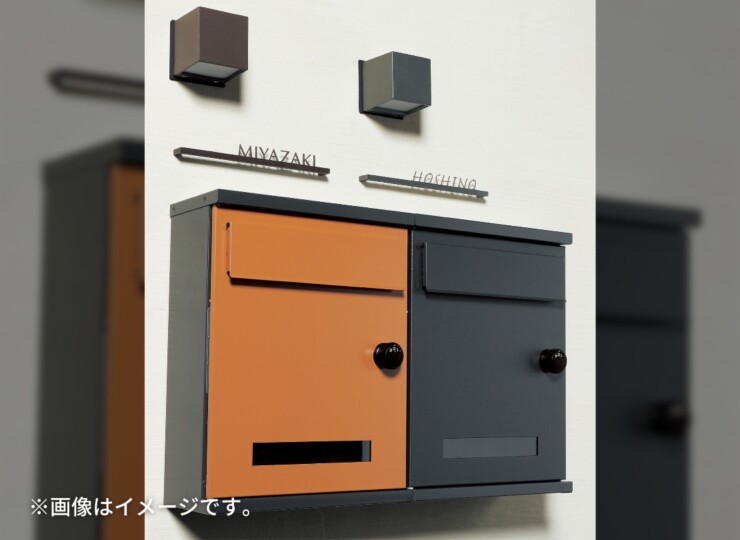 ユニソン 壁付けポスト アンテ 使用イメージ