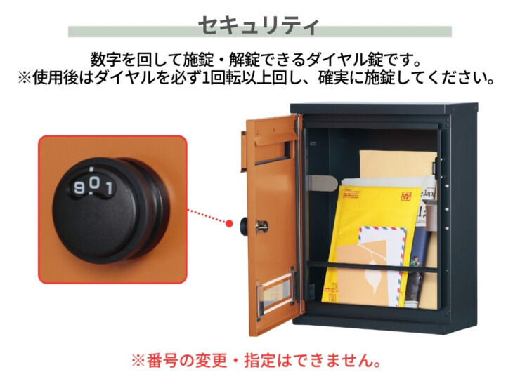 ユニソン 壁付けポスト アンテ セキュリティ