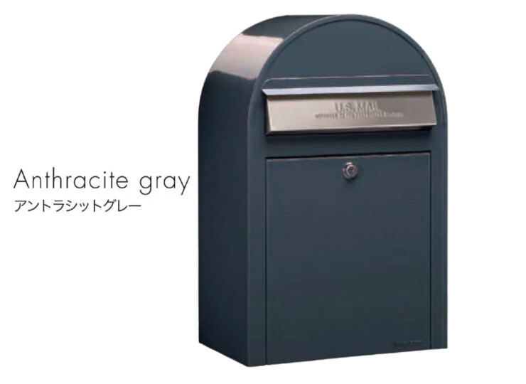 セキスイデザインワークス デザインポスト ボビUSA アントラシットグレー