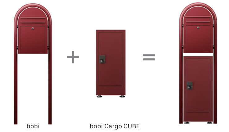 bobi Cargo CUBE（ボビカーゴキューブ）同色でコーディネート