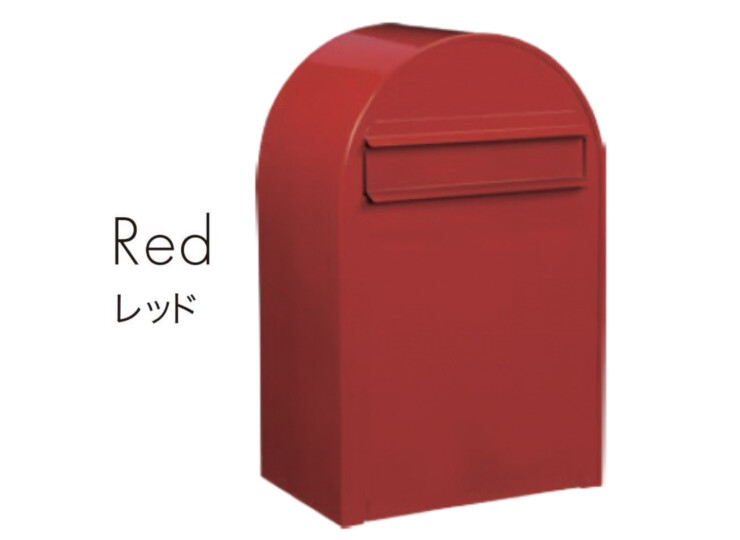 セキスイデザインワークス デザインポスト ボンボビ（bonbobi）レッド
