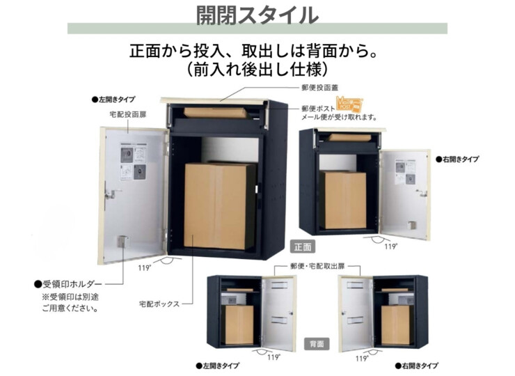 ユニソン コルディア100ライト ポスト有り 後出し 開閉スタイル