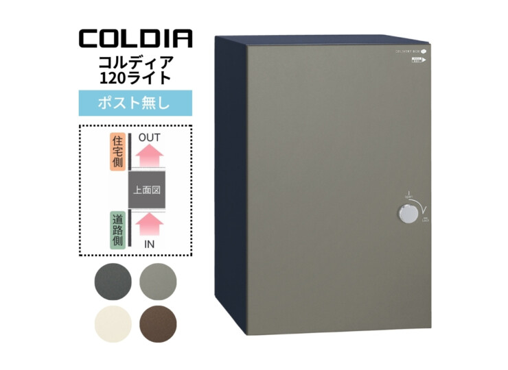 ユニソン コルディア120ライト ポスト無し 後出し アイキャッチ