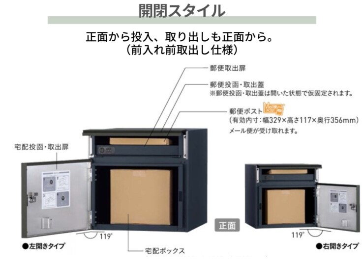 ユニソン コルディア80ライト ポスト有り 前出し 開閉スタイル