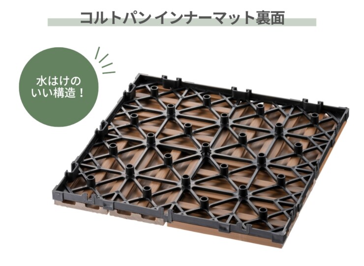 ユニソン コルトパン専用オプション コルトパン インナーマット 裏面