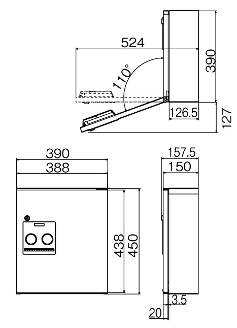 パナソニック コンボ コンパクトタイプ サイズ