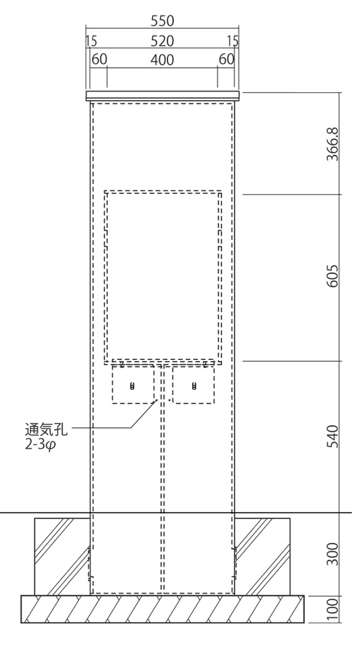 ファミアージュライトヴィコDBタイプ サイズ