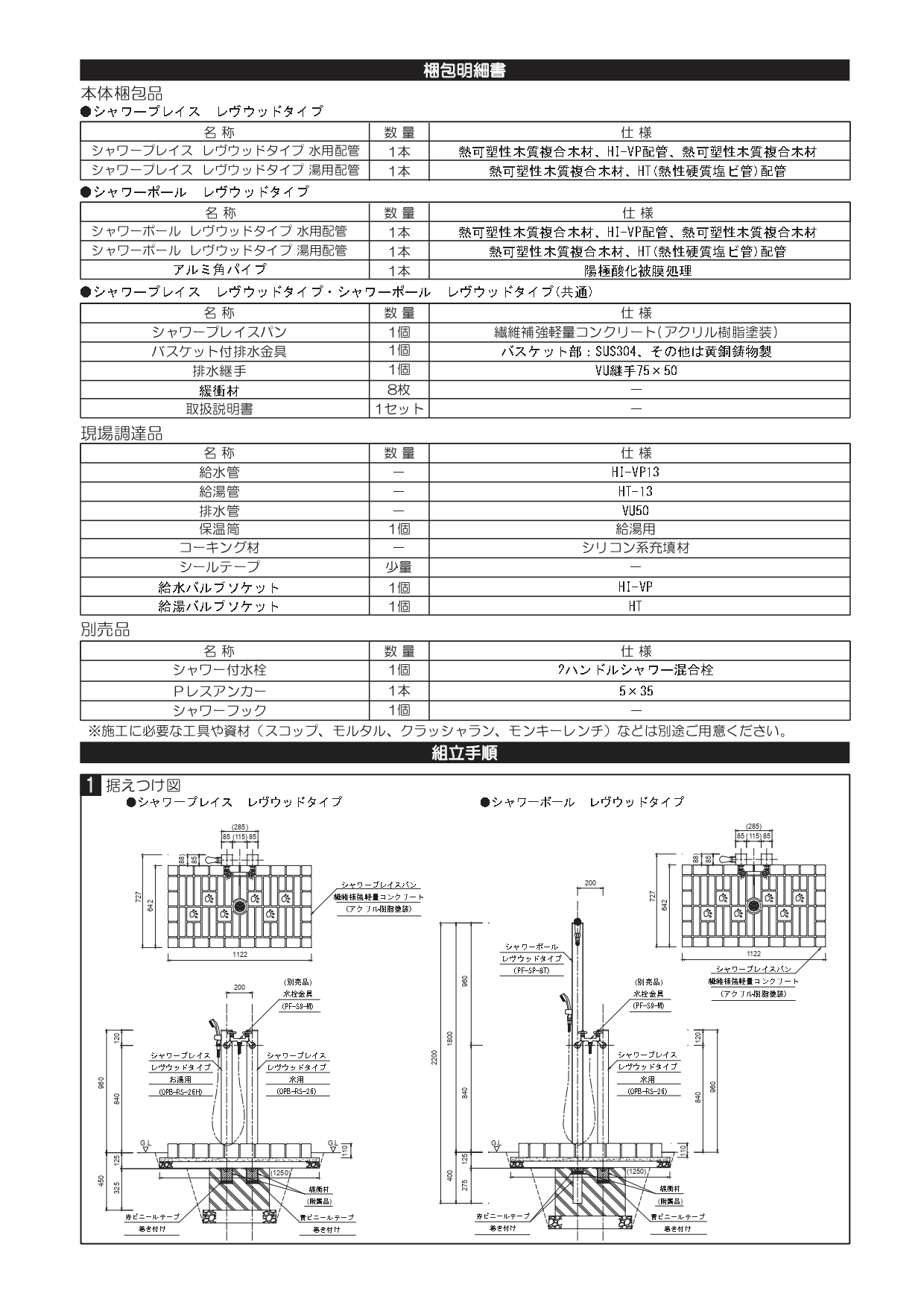 ファンクションシャワー 取説2