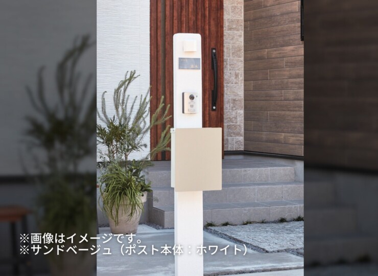 トーシンコーポレーション 壁掛けポスト キット（上入れ前出し）使用イメージ