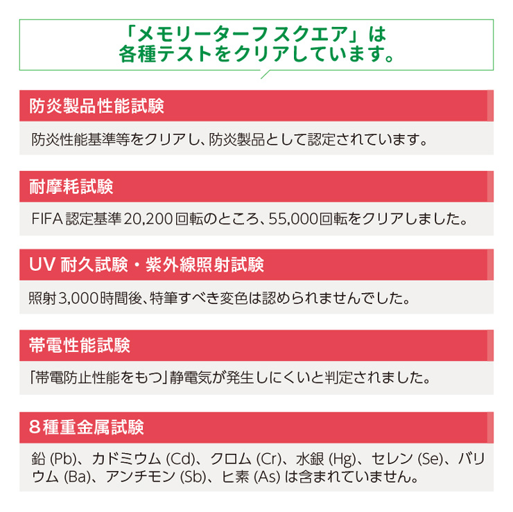 メモリーターフスクエア 試験をクリア