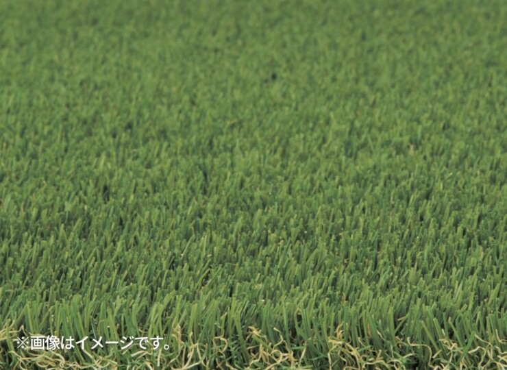 ユニソン クオリティターフ（透水性人工芝）20は刈り込んだ芝を表現しています。