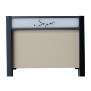 ユニソン ヴィコDB門柱スタンド用サイン ライトボックス アクリルサイン アイキャッチ