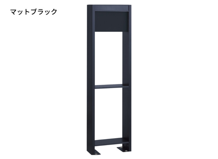 ユニソン ヴィコDB門柱スタンドアンカータイプ マットブラック