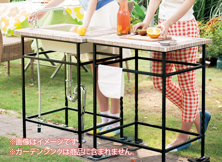 ガーデンテーブル ロココ シャーベット イメージ