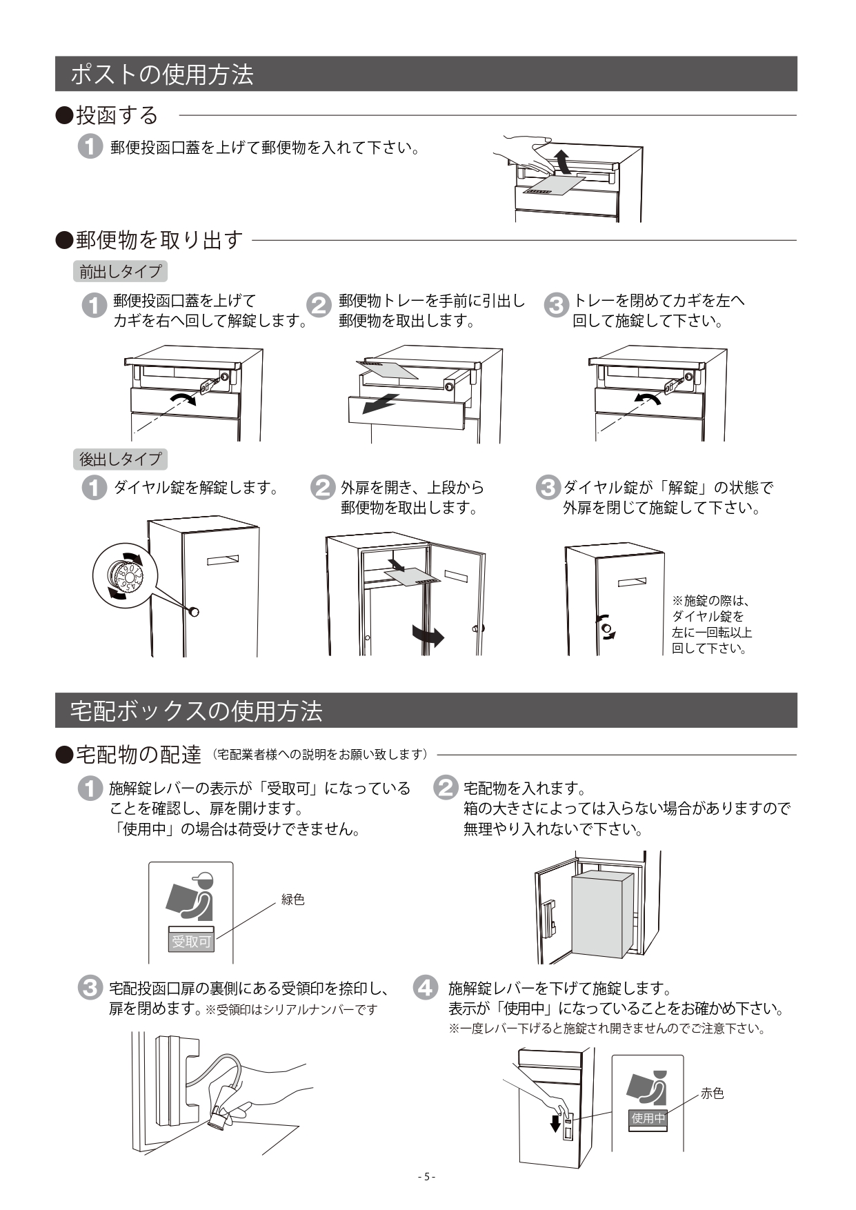 コルディア100ポスト有り後出し_取扱説明書_page-0009