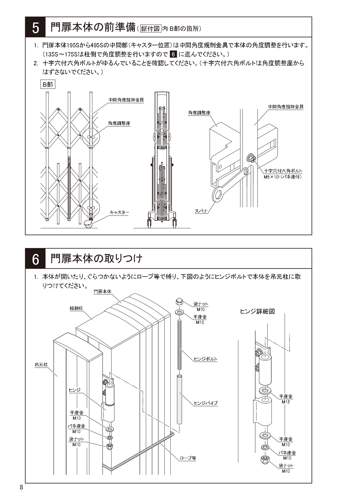 ニューハピネスHG 傾斜・ペットガードタイプ 施工説明書_page-0008