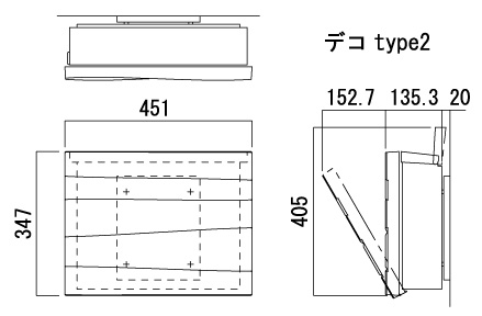 パーサスデコtype2 サイズ