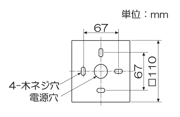 ポージィウォールライト-UNDW_サイズ