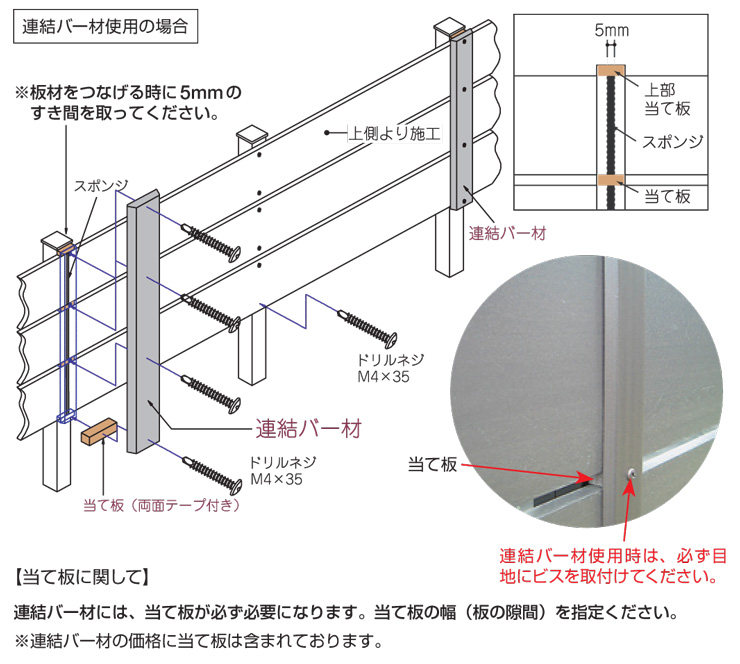 マイティウッドベーシック 固定方法