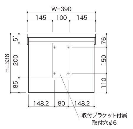 ルーチェ 背面図