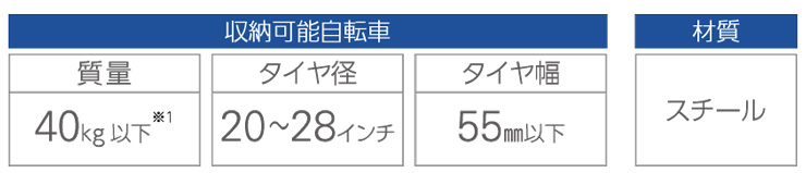 独立式スタンドCS-G 仕様