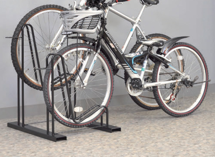 自転車スタンド 使用イメージ